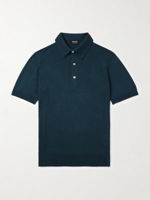 Slim-Fit Cotton Polo Shirt Slim-Fit Cotton Polo Shirt