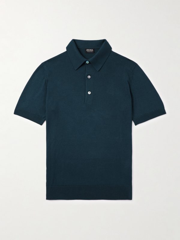 Slim-Fit Cotton Polo Shirt Slim-Fit Cotton Polo Shirt