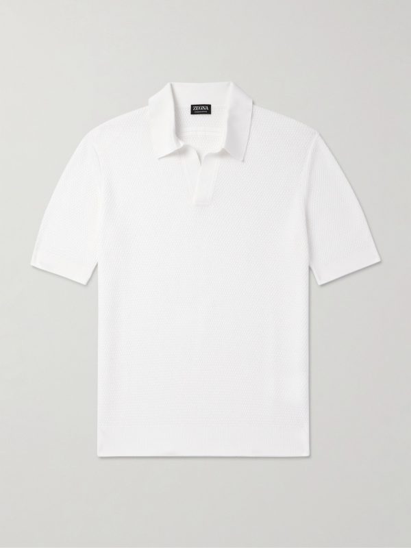 Slim-Fit Cotton-Piqué Polo Shirt Slim-Fit Cotton-Piqué Polo Shirt