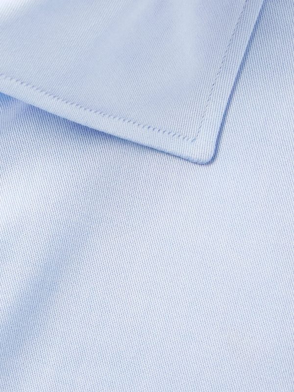 Slim-Fit Cutaway-Collar Striped Cotton Shirt - CU