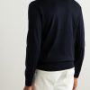 Wool Zip-Up Cardigan - BK