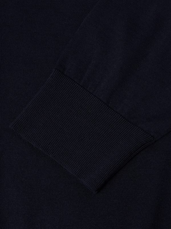 Wool Zip-Up Cardigan - E1