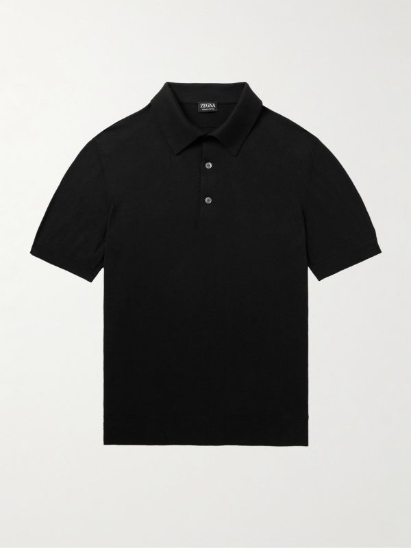 Slim-Fit Cotton Polo Shirt Slim-Fit Cotton Polo Shirt