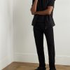 Easy Straight-Leg Garment-Dyed Cotton-Blend Chinos - OU Easy Straight-Leg Garment-Dyed Cotton-Blend Chinos - OU