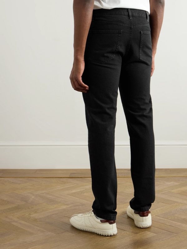 City Slim-Fit Straight-Leg Jeans - BK City Slim-Fit Straight-Leg Jeans - BK