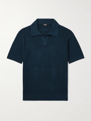 Slim-Fit Cotton-Piqué Polo Shirt Slim-Fit Cotton-Piqué Polo Shirt
