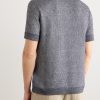 Cotton, Linen and Silk-Blend Polo Shirt - BK Cotton, Linen and Silk-Blend Polo Shirt - BK