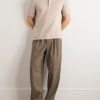 Cotton, Linen and Silk-Blend Polo Shirt - OU