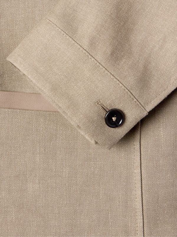 Il Conte Linen and Wool-Blend Jacket - CU Il Conte Linen and Wool-Blend Jacket - CU