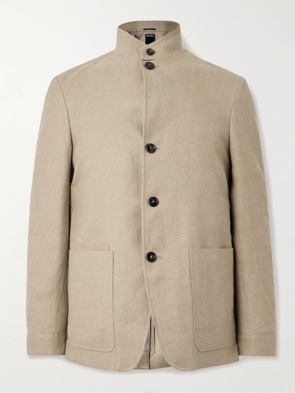 Il Conte Linen and Wool-Blend Jacket Il Conte Linen and Wool-Blend Jacket