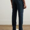 Easy Straight-Leg Garment-Dyed Cotton-Blend Chinos - BK Easy Straight-Leg Garment-Dyed Cotton-Blend Chinos - BK