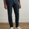 Easy Straight-Leg Garment-Dyed Cotton-Blend Chinos - FR Easy Straight-Leg Garment-Dyed Cotton-Blend Chinos - FR
