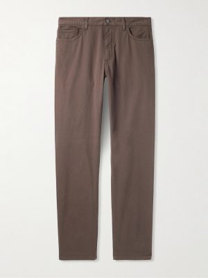 City Slim-Fit Garment-Dyed Jeans