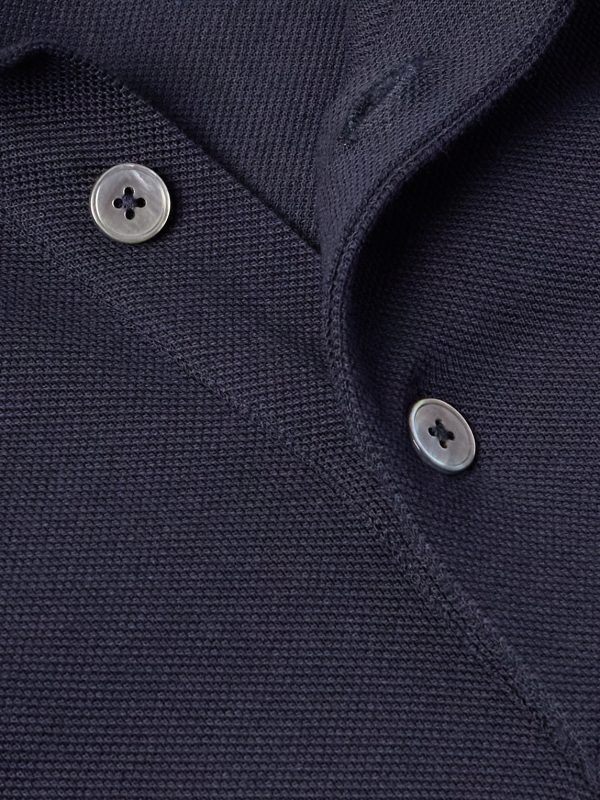 Logo-Appliquéd Cotton-Piqué Polo Shirt - CU Logo-Appliquéd Cotton-Piqué Polo Shirt - CU