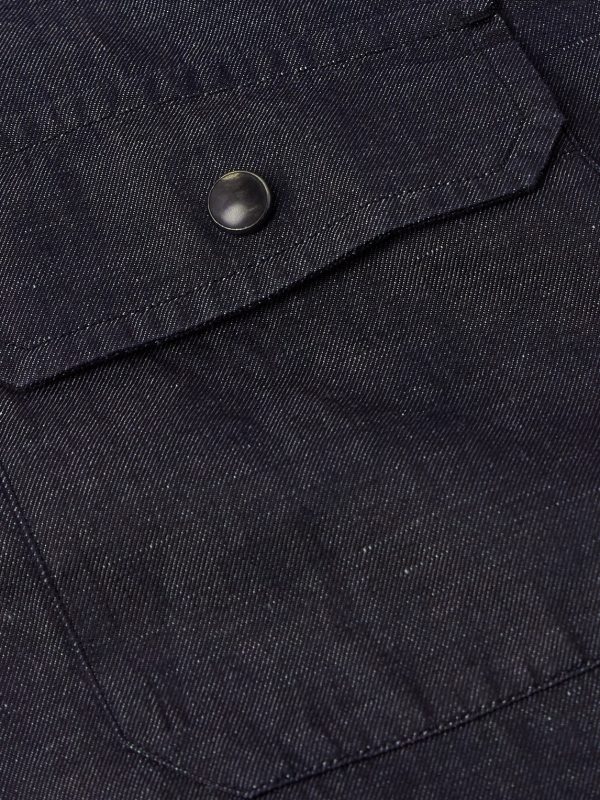 Slim-Fit Cotton and Linen-Blend Twill Shirt - CU Slim-Fit Cotton and Linen-Blend Twill Shirt - CU