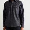 Slim-Fit Cotton and Linen-Blend Twill Shirt - FR Slim-Fit Cotton and Linen-Blend Twill Shirt - FR