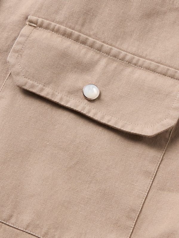 Slim-Fit Cotton and Linen-Blend Shirt - CU Slim-Fit Cotton and Linen-Blend Shirt - CU