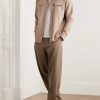 Slim-Fit Cotton and Linen-Blend Shirt - OU Slim-Fit Cotton and Linen-Blend Shirt - OU