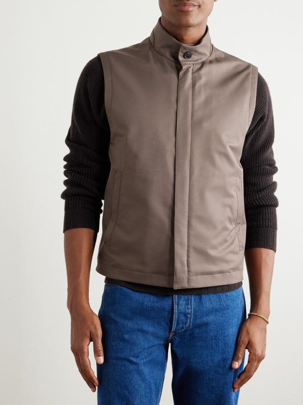 Slim-Fit Shell Gilet - FR