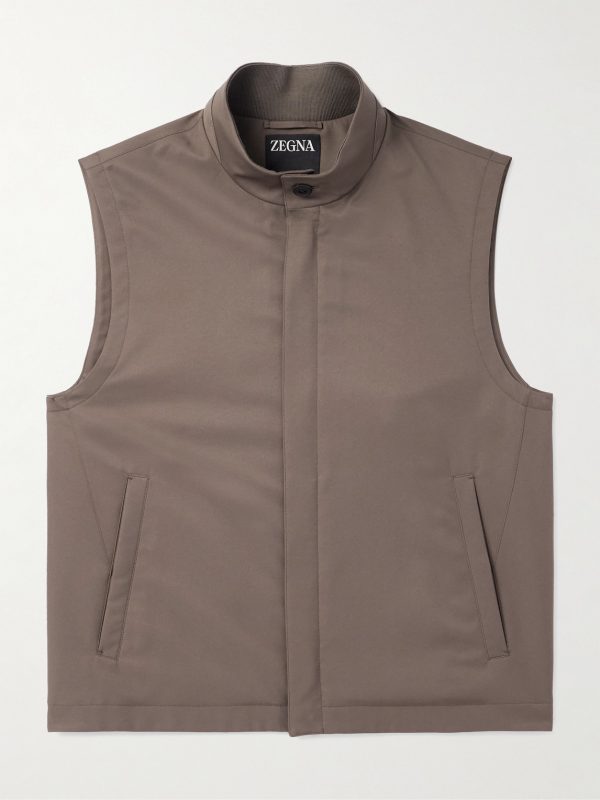 Slim-Fit Shell Gilet
