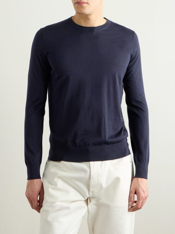 Cashmere and Silk-Blend Sweater - FR Cashmere and Silk-Blend Sweater - FR