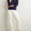 Cashmere and Silk-Blend Sweater - OU Cashmere and Silk-Blend Sweater - OU