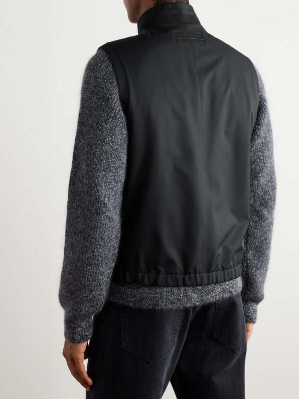 Slim-Fit Shell Gilet - BK