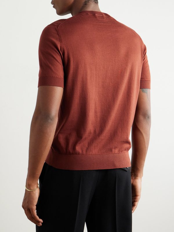 Slim-Fit Cotton T-Shirt - BK Slim-Fit Cotton T-Shirt - BK