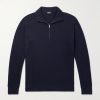 Ribbed Cashseta Zip-Up Sweater Ribbed Cashseta Zip-Up Sweater