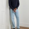 Ribbed Cashseta Zip-Up Sweater - OU Ribbed Cashseta Zip-Up Sweater - OU