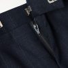 Straight-Leg Checked Wool Suit Trousers - E1 Straight-Leg Checked Wool Suit Trousers - E1