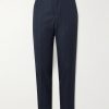 Straight-Leg Checked Wool Suit Trousers Straight-Leg Checked Wool Suit Trousers
