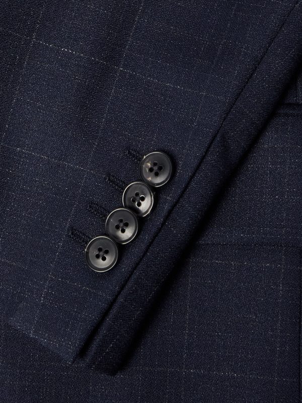 Soho Prince of Wales Checked Wool Suit Jacket - CU Soho Prince of Wales Checked Wool Suit Jacket - CU