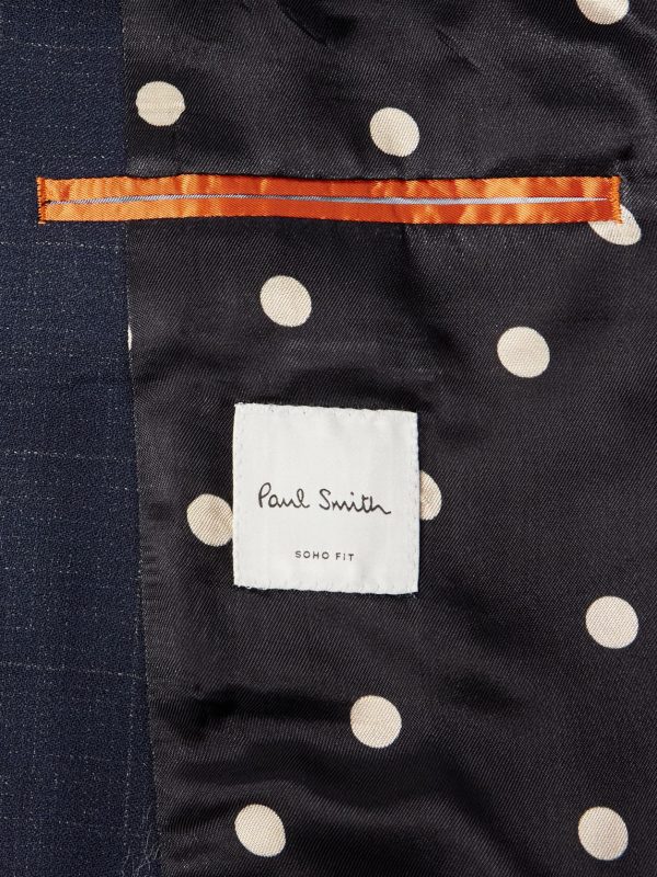Soho Prince of Wales Checked Wool Suit Jacket - E1 Soho Prince of Wales Checked Wool Suit Jacket - E1