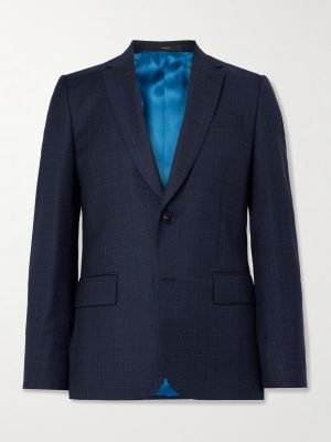 Soho Prince of Wales Checked Wool Suit Jacket