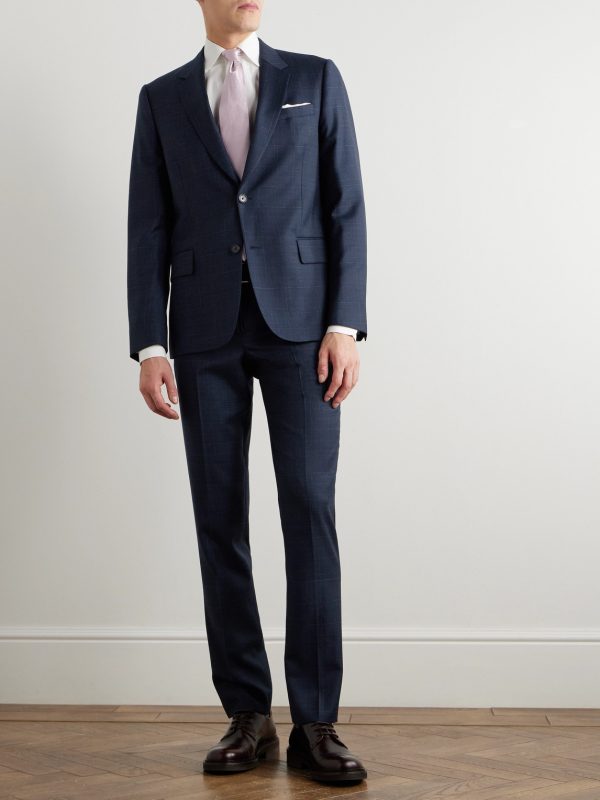 Soho Prince of Wales Checked Wool Suit Jacket - OU Soho Prince of Wales Checked Wool Suit Jacket - OU