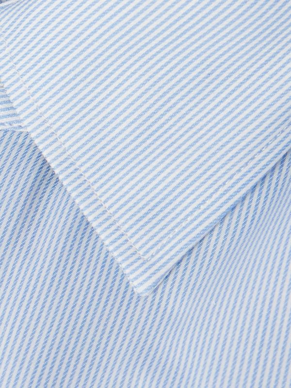 Striped Cotton-Poplin Shirt - CU