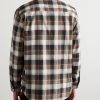 Checked Cotton-Flannel Shirt - BK