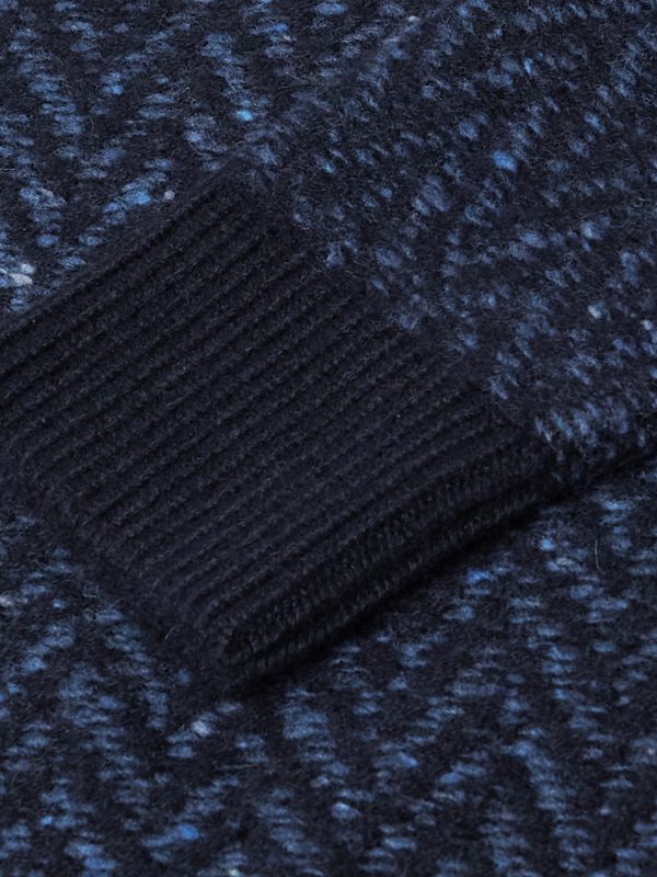 Hertford Herringbone Cashmere Sweater - CU Hertford Herringbone Cashmere Sweater - CU