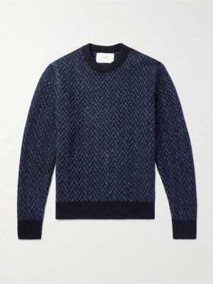 Hertford Herringbone Cashmere Sweater Hertford Herringbone Cashmere Sweater