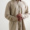 Herringbone Cotton-Flannel Shirt - FR