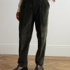 Straight-Leg Cotton-Corduroy Trousers - FR Straight-Leg Cotton-Corduroy Trousers - FR