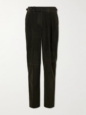 Straight-Leg Cotton-Corduroy Trousers Straight-Leg Cotton-Corduroy Trousers