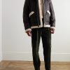 Straight-Leg Cotton-Corduroy Trousers - OU Straight-Leg Cotton-Corduroy Trousers - OU