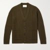 Cable-Knit Cashmere Cardigan