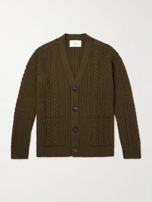 Cable-Knit Cashmere Cardigan Cable-Knit Cashmere Cardigan