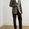 Straight-Leg Cotton-Corduroy Trousers - OU Straight-Leg Cotton-Corduroy Trousers - OU