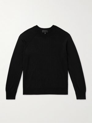 Reggie Silk and Cotton-Blend Sweater Reggie Silk and Cotton-Blend Sweater