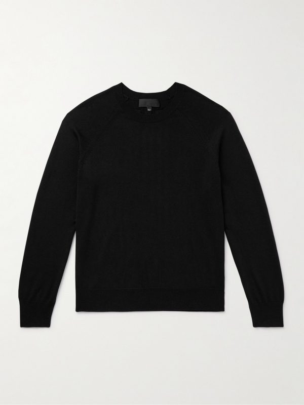 Reggie Silk and Cotton-Blend Sweater