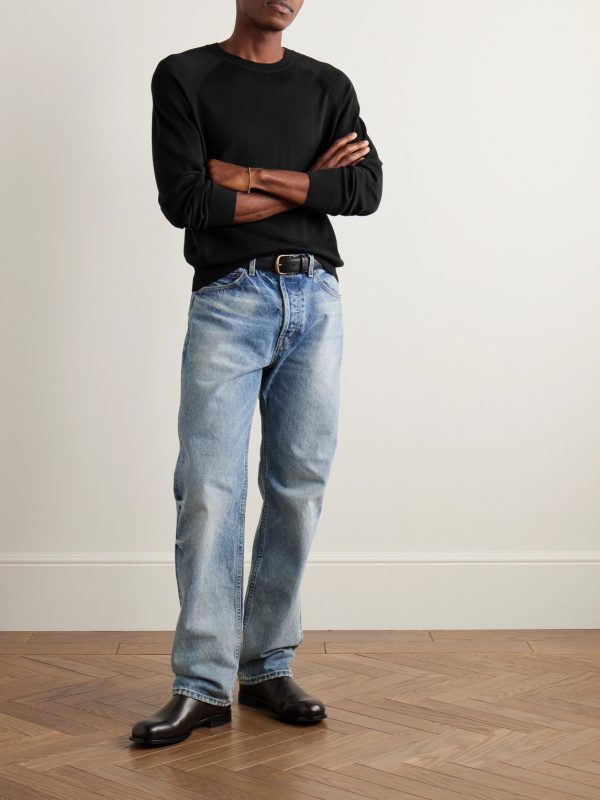 Reggie Silk and Cotton-Blend Sweater - OU
